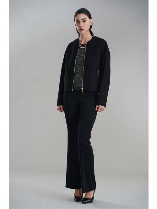 Bomber in misto lana Simona Corsellini | A25CPGBV1001NERO